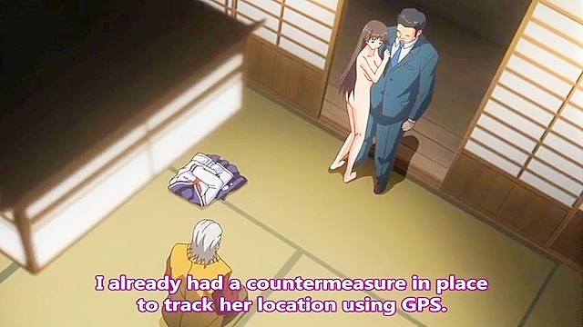 JK to Ero Giin Sensei 2 - Dirty teacher fucks anime schoolgirl in the public bathroom