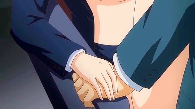 JK to Ero Giin Sensei 2 - Dirty teacher fucks anime schoolgirl in the public bathroom