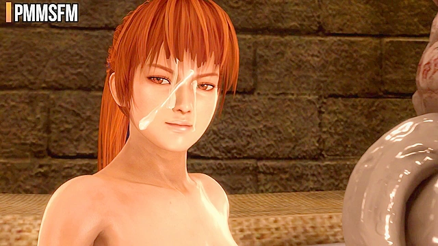 Kasumi Gets Rough Fucked Senseless by a Fucked-Up Zombie in DOA Hentai Action