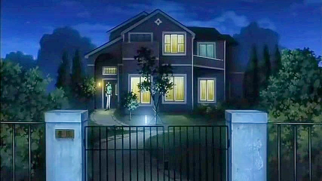 Dirty teacher fucks one of his busty anime students in her bedroom