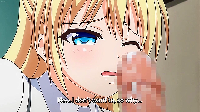 Hypnosis Academy (2018) 3 - Class watches while busty hentai teacher fucked through stockings