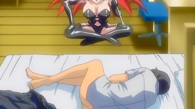 Dirty brother fucks his sister's big tits and mouth while she is sleeping