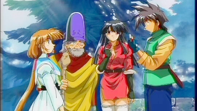 Sexy anime girls get all their holes probed by demon tentacles