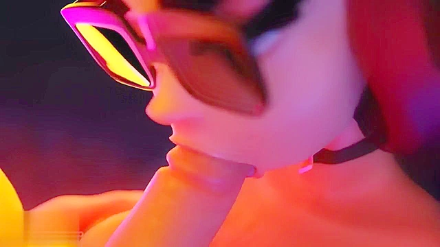 Wilma sucks Shaggy's cock in graveyard till covered in jizz