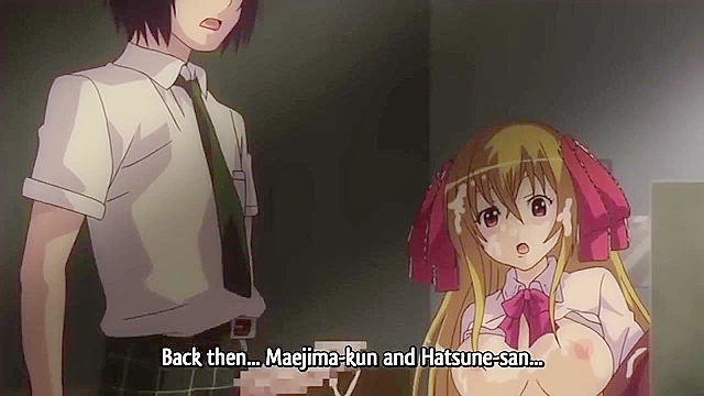 The Slave Rabbit and Anthony - Nerd with glasses fucks schoolgirls in classroom