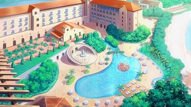 Pervy guy fucks his busty cousin on the beach while people watch