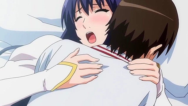 Pervy guy fucks his busty cousin on the beach while people watch