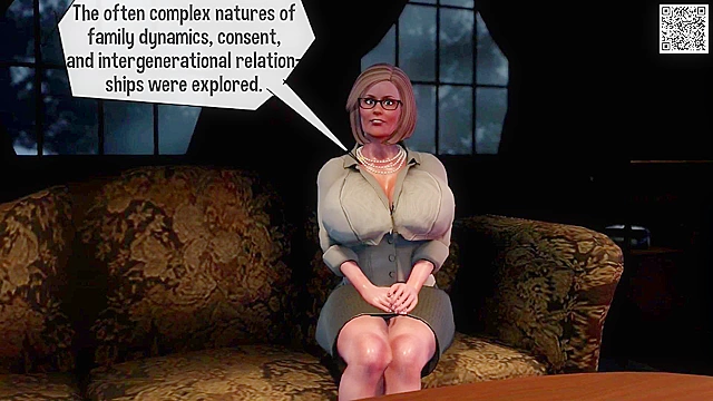 Mad Mom with huge tits fucks mad max bikers in 3D threesome