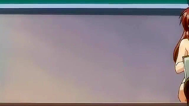 Anime sports girl lose at target shooting and have to have an orgy