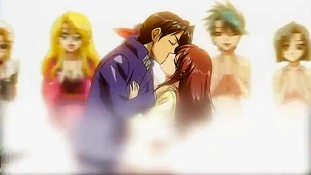 Anime sports girl lose at target shooting and have to have an orgy