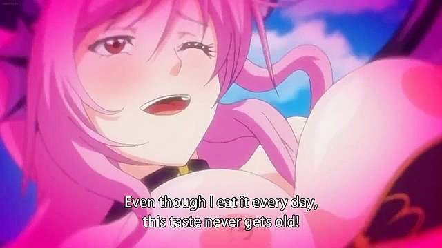 Busty succubus forces every last drop of sperm out of teen boy