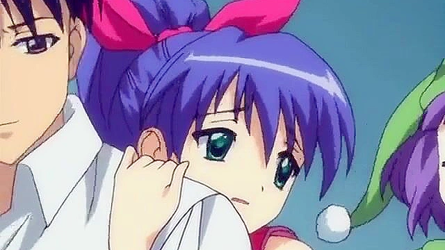 Horny teen schoolgirl in uniform gets fondled on the train by perverts