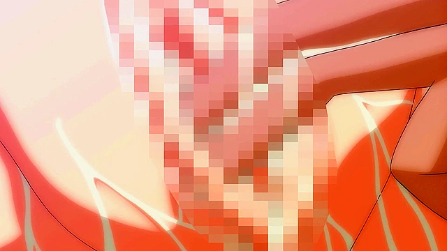 M's Daily Life in the S House 2 - Busty anime redhead is bound and double fucked