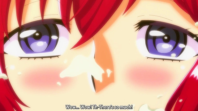 M's Daily Life in the S House 2 - Busty anime redhead is bound and double fucked