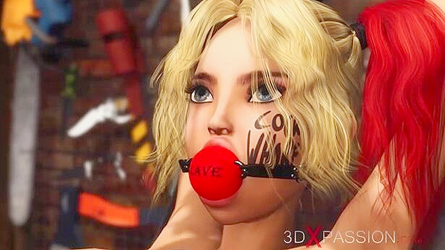 Hardcore fetish sex in the basement - Sheriff fucks a teen blonde