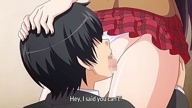 Free Friends 2 ep3 - Busty anime schoolgirl gets fucked by brother in men's bathroom