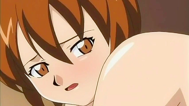 Two busty hentai girls fight over a pervy guy who fucks both of them in threesome