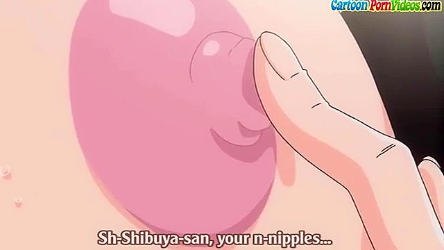 Horny teen goes to hentai maid parlor and gets a boobjob and doggy fuck