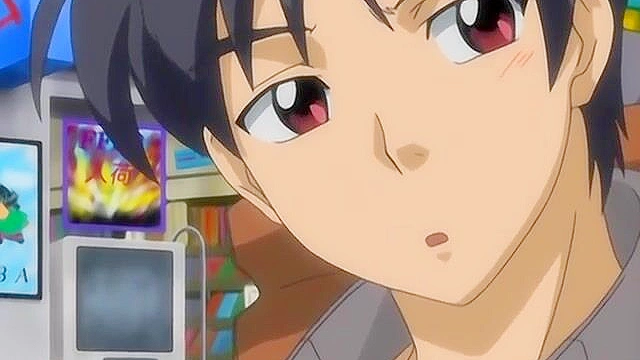 Busty redhead teen rides on a teen cock until jizz fills her womb