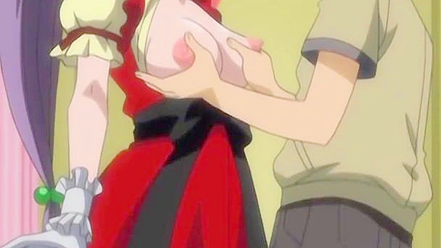 Busty redhead teen rides on a teen cock until jizz fills her womb