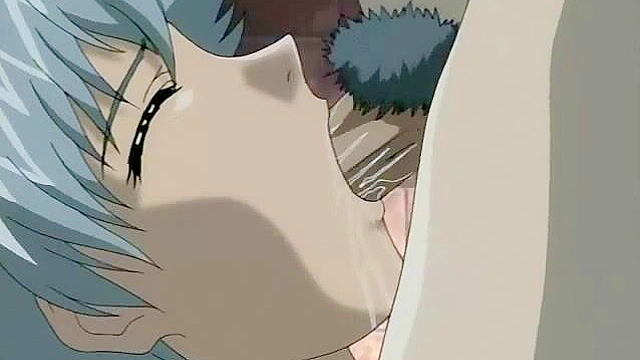 Busty hentai virgin gets fucked with a big cock in hairy pussy