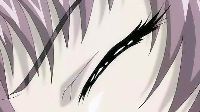 Busty hentai virgin gets fucked with a big cock in hairy pussy