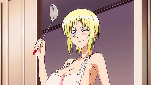 Vampire 2 - Huge titty hentai vampire and virgin friend have busty threesome