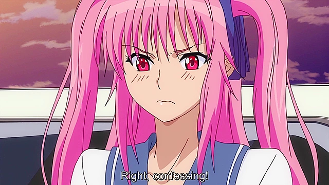 Vampire 2 - Huge titty hentai vampire and virgin friend have busty threesome