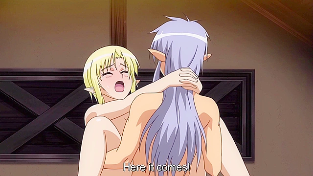 Vampire 2 - Huge titty hentai vampire and virgin friend have busty threesome