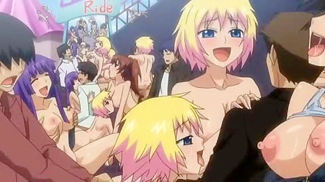 Pollinic Girls Attack! 4 - Amusement park has a huge hentai orgy