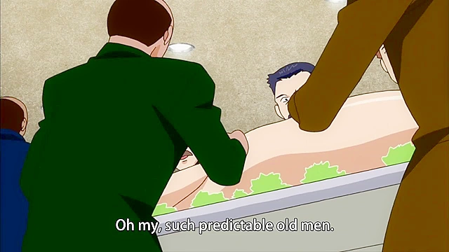 Maid-san Bouncing Tits 2 - Busty hentai maids serve food off their huge tits