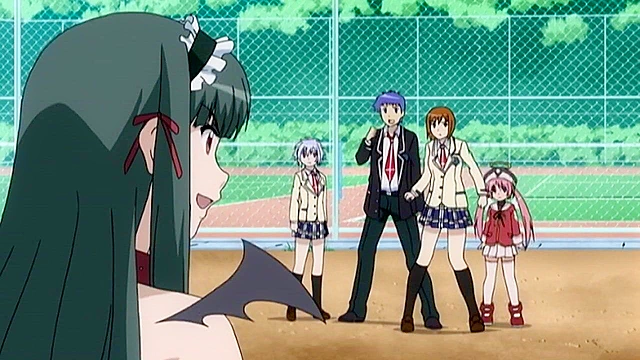 Cute maid gets all her holes plugged by an anime demon tentacles