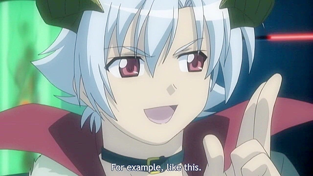 Cute maid gets all her holes plugged by an anime demon tentacles