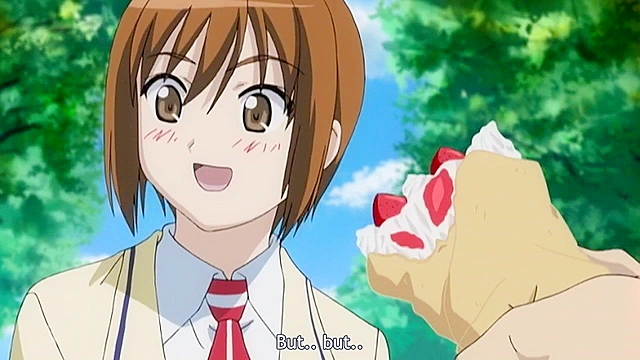 Cute maid gets all her holes plugged by an anime demon tentacles