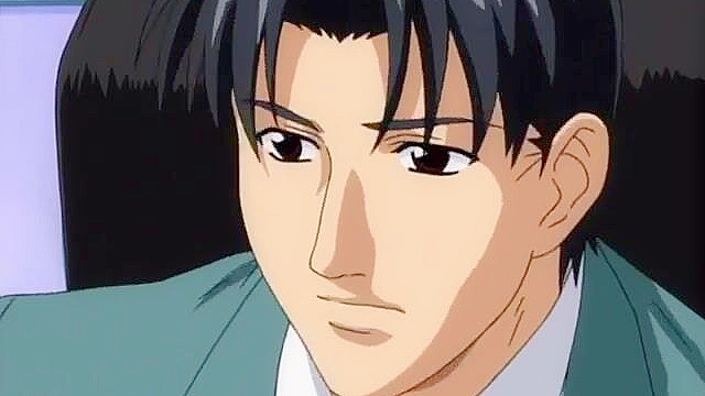 Busty office secretary gets fucked in her hairy pussy in the office copy room