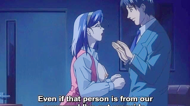 Busty office secretary gets fucked in her hairy pussy in the office copy room