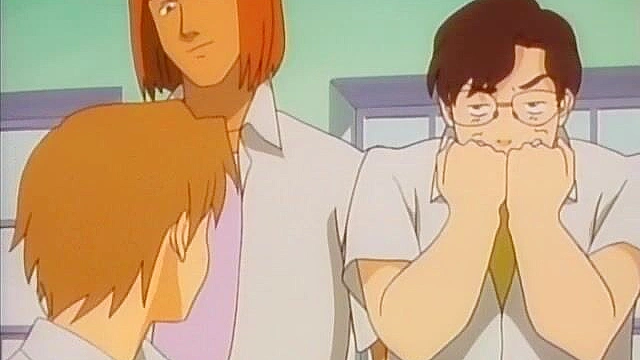 Andromaid 2 - Busty anime house maid fucks the masters son with her soft mouth