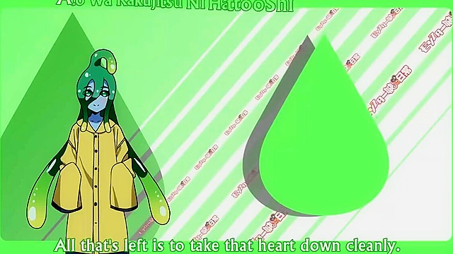 Serpent babe fights with bird lady and her anime titties pop out