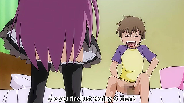 My Cranky Maid is Very Horny 1 - Busty hentai virgin maid is fucked by her young master