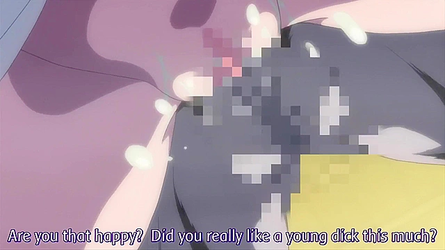 Busty redhead catgirl gets her tasty asshole fucked by tentacle demon