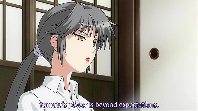 Busty redhead catgirl gets her tasty asshole fucked by tentacle demon