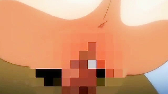 After Class Lesson 2 ep1 - Busty hentai schoolgirl gives a blowjob to old man in car