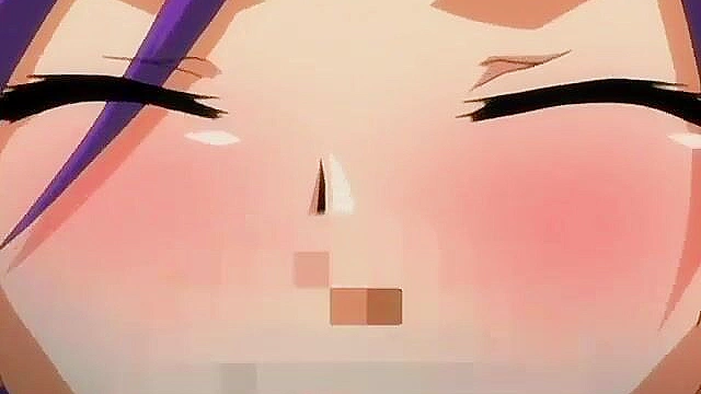 After Class Lesson 2 ep1 - Busty hentai schoolgirl gives a blowjob to old man in car