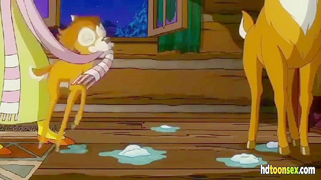 Cartoon XXX Scene with Homer Fucking Marge from The Simpsons Movie