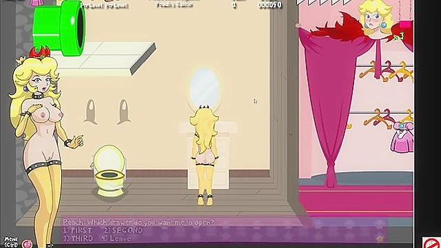 Peaches the horny princess fucks all the mario goombas