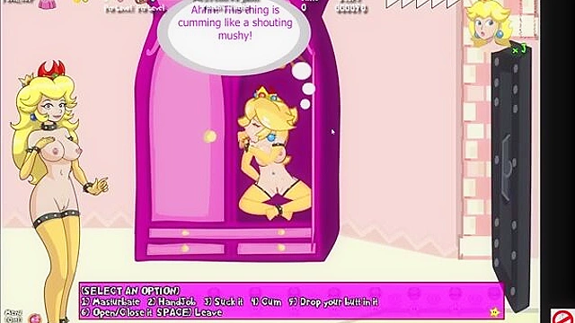 Peaches the horny princess fucks all the mario goombas