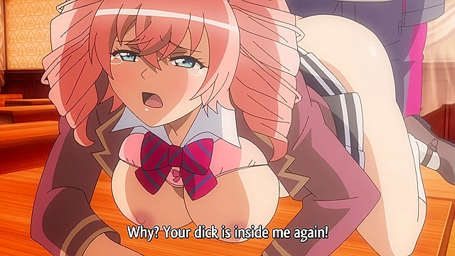 Humiliation 2 ep2 - Sensei uses mind control to fuck busty bad schoolgirls