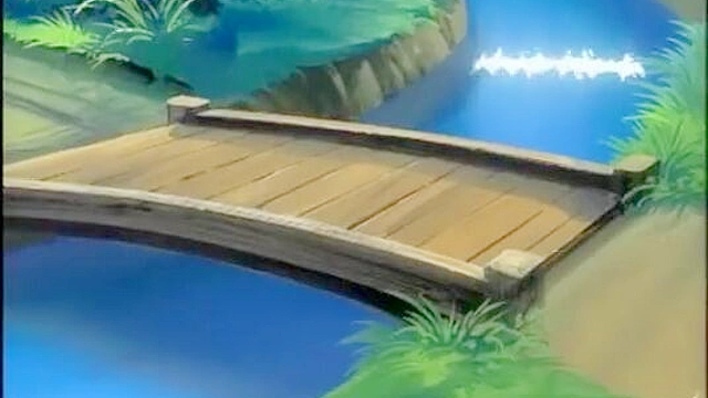 Bunny girl gets caught in trap then fucked by a bandit with a giant cock