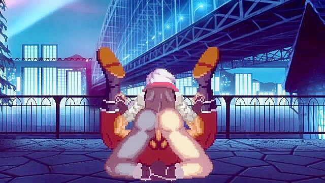 Street fight ends in the loser taking a big black dick in their wet pussy