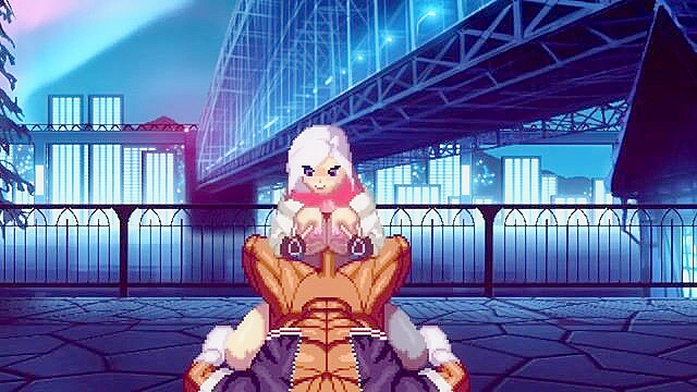 Street fight ends in the loser taking a big black dick in their wet pussy